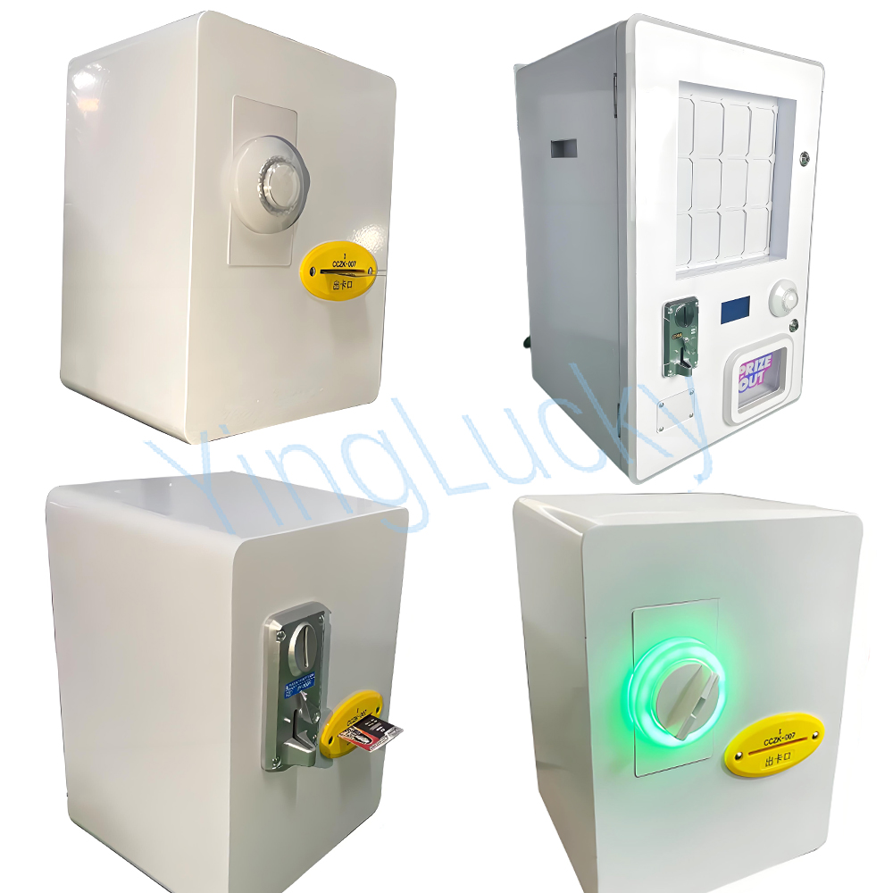 Arcade Toy Vending Machine - อาร์เคด, ตู้จําหน่ายการ์ด, ตู้สติ๊กเกอร์อาร์ตการ์ด, มินิบาร์, เครื่องเกมเหนือศีรษะสําหรับคอลเลกชันสําหรับเด็ก, แม่หยอดเหรียญ
