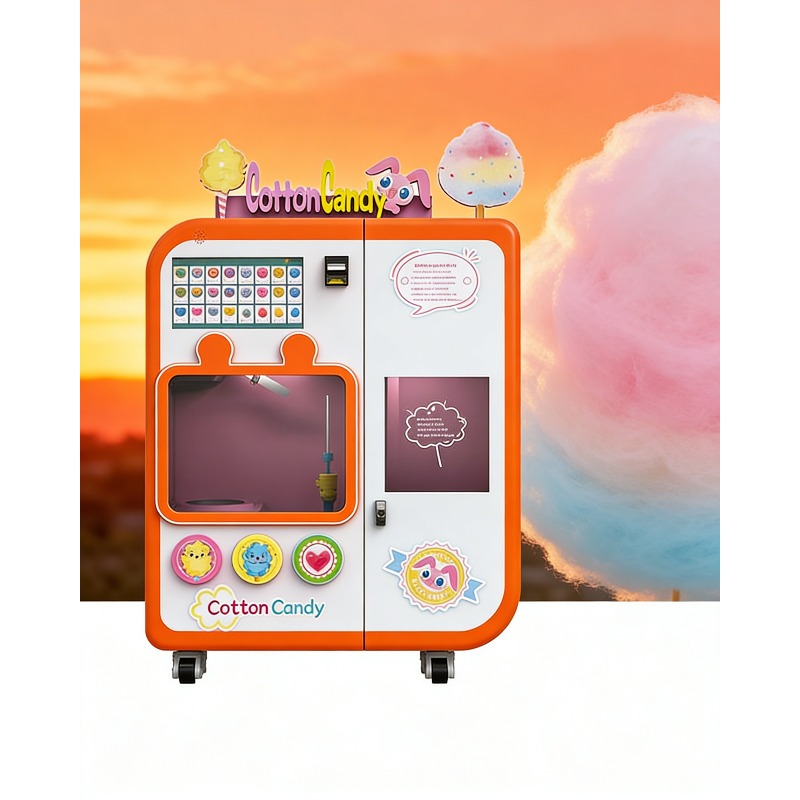 เครื่องทำสายไหมอัตโนมัติเต็มรู - Arcade Vending & Laundry บทวิจารณ์และราคา