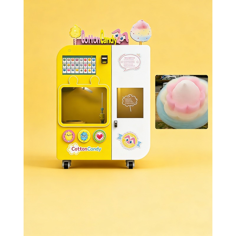 เครื่องทำสายไหมอัตโนมัติเต็มรู - Arcade Vending & Laundry บทวิจารณ์และราคา